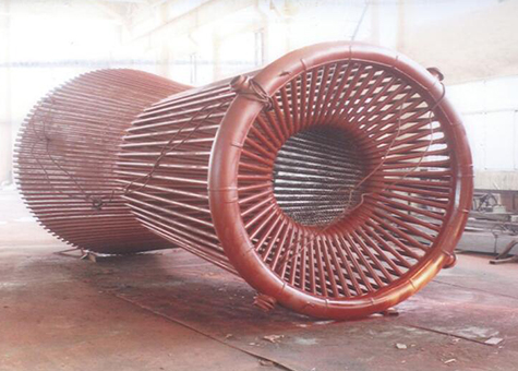 為河南義馬集團生產的260T/H水冷分離器